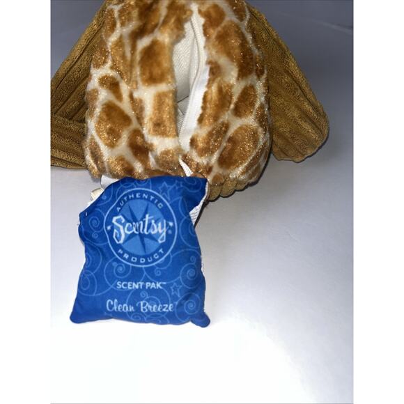 Scentsy Buddy Jamu the Giraffe Plush ~Stuffed Animal 14" Clean Scent Pak Retired - Picture 7 of 10